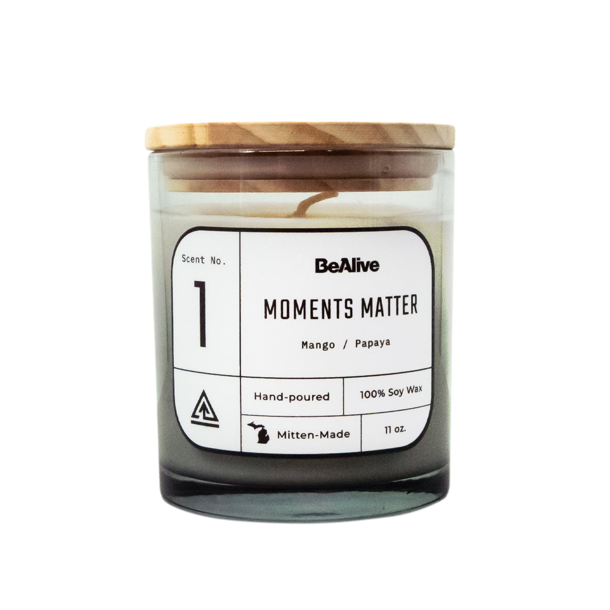 Moments Matter No.1 | Mango and Papaya Scented Candle (Made in Michigan)